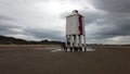 Burnham on sea low lighthouse Royalty Free Stock Photo