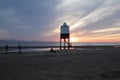 Burnham on sea low lighthouse Royalty Free Stock Photo