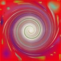 Burning abstract whirlwind backround. Royalty Free Stock Photo