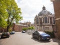 The Burning Bush of Eton College and surrounding buildings at Eton, Windsor in the UK