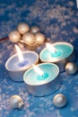 Burning Candles Royalty Free Stock Photo