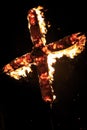 Burning Cross