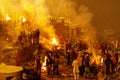 Burning dead in Varanasi