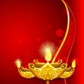 Burning Diwali Diya