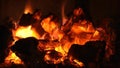 Burning Embers Fireplace Video