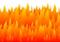 Burning fire flame background Royalty Free Stock Photo