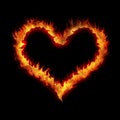 Burning heart