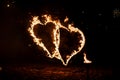 Burning hearts