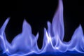 Burning ignited feul, fire,flames Royalty Free Stock Photo