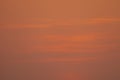 Burning layers of sunset cloudless Royalty Free Stock Photo