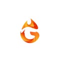 G flame icon