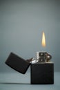 Burning Lighter Royalty Free Stock Photo