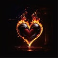 burning love flames icon