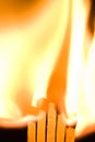 Burning Matches Royalty Free Stock Photo