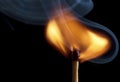 Burning Matchstick