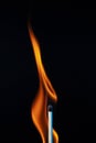 Burning Matchstick