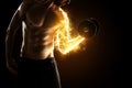 Burning Muscles Royalty Free Stock Photo