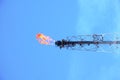 Burning Oil Gas Flare Royalty Free Stock Photo