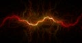 Burning plasma, electrical abstract