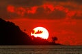 Burning Sky - Sunset In Papua New Guinea