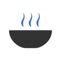 Burning stove icon design