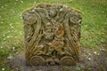 Burns inspired grave stone in Ayr