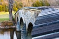 Closeup View of Burnside Bridge at Antietam