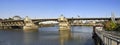 Burnside Bridge Willamette River Portland Oregon Royalty Free Stock Photo