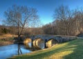 Burnside's Bridge in Sharpsburg, Maryland Royalty Free Stock Photo