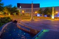 Burnsville HOTC at Night Royalty Free Stock Photo