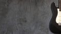 Burnt Cement Texture Guitar Frame Royalty Free Stock Photo