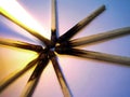 Burnt matches Royalty Free Stock Photo
