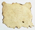 Burnt old paper background Royalty Free Stock Photo