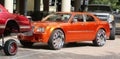 Burnt Orange Chrysler 300m Model Car