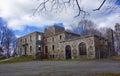 Stone mansion destroyed by fire