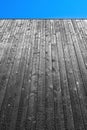 Sho Sugi Ban Yakisugi is a traditional Japanese method of wood preservation Royalty Free Stock Photo