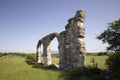 Ruins of Roman Legion camp in National park Krka, Croatia