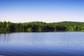 Burr Pond State Park Summer landscape Royalty Free Stock Photo