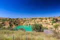 Burra Burra or Monster Mine  copper mine, Burra, Clare Valley, South Australia, Royalty Free Stock Photo