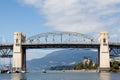 Burrard Bridge Over False Creek in Vancouver Royalty Free Stock Photo