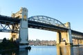 Burrard Bridge, Vancouver, BC, Canada Royalty Free Stock Photo