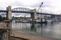 Burrard Bridge in Vancouver, Canada Royalty Free Stock Photo