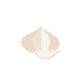 burrata cheese colored icon. Signs and symbols can be used for web, logo, mobile app, UI, UX