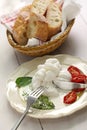 Burrata, fresh italian cheese