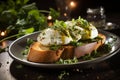 burrata and pesto toasts italian bruschetta