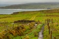 Burren Way, coastal path leading to Cliffs Moher, Ireland