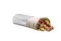 Burrito classic with chicken meat and fresh salsa