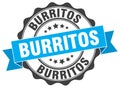 burritos seal. stamp