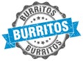 burritos seal. stamp