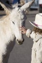 Burro with Child